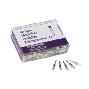 144 Nylon LATCH RA Prophylaxis Polishing Brushes