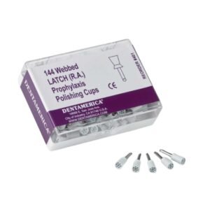 144 Webbed LATCH RA Prophylaxis Polishing Cups