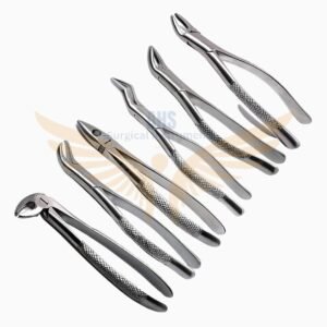 Extraction Forceps 23, 65, 150, 151, Md1, Md3 Lower Upper Molar Incisors Dental